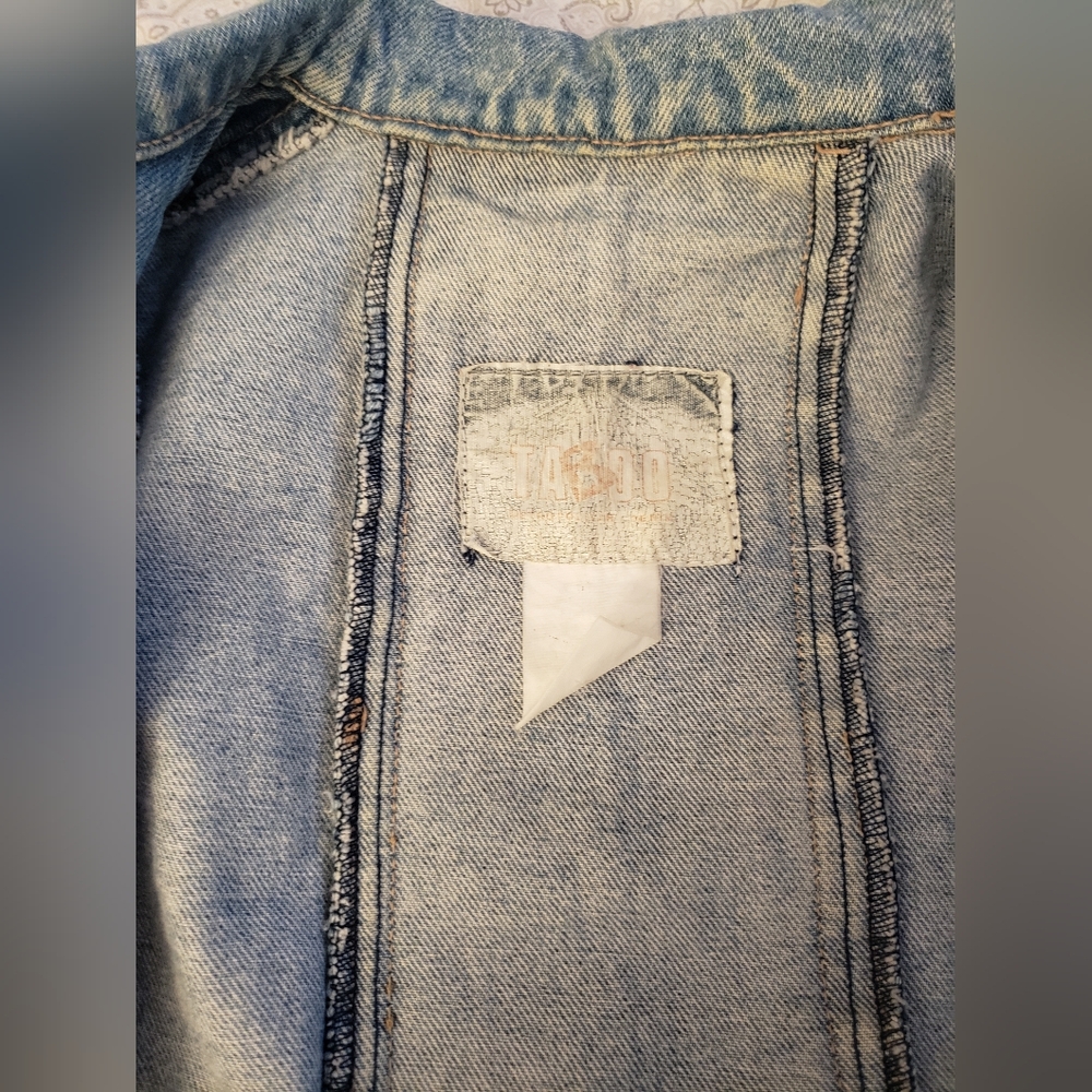 Distressed Denim Jacket - Picture 8 of 8